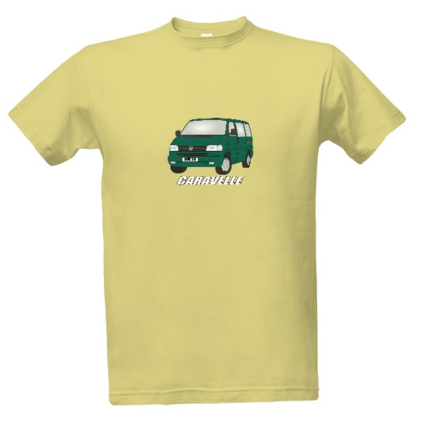 Tričko s potiskem T4 Long Nose zelená